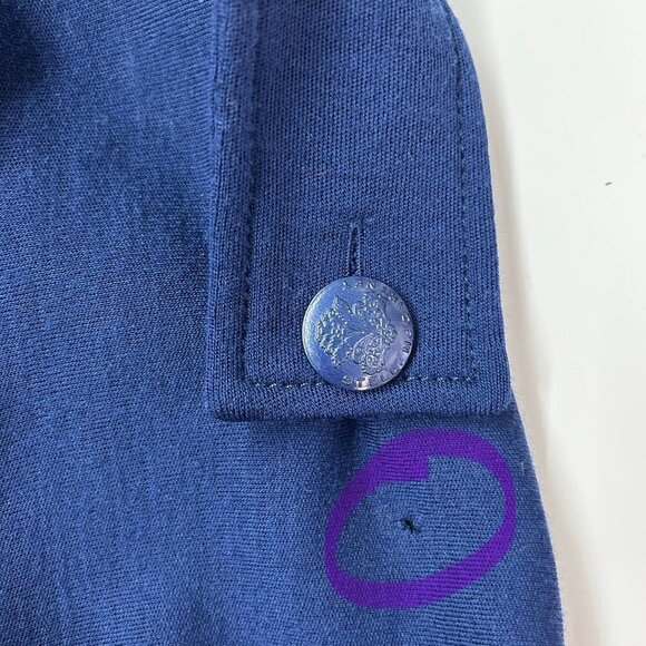 Stella McCartney Wool Sweater Dress Womens Size 40 US Small 4-6 Navy Slouchy - Picture 13 of 14